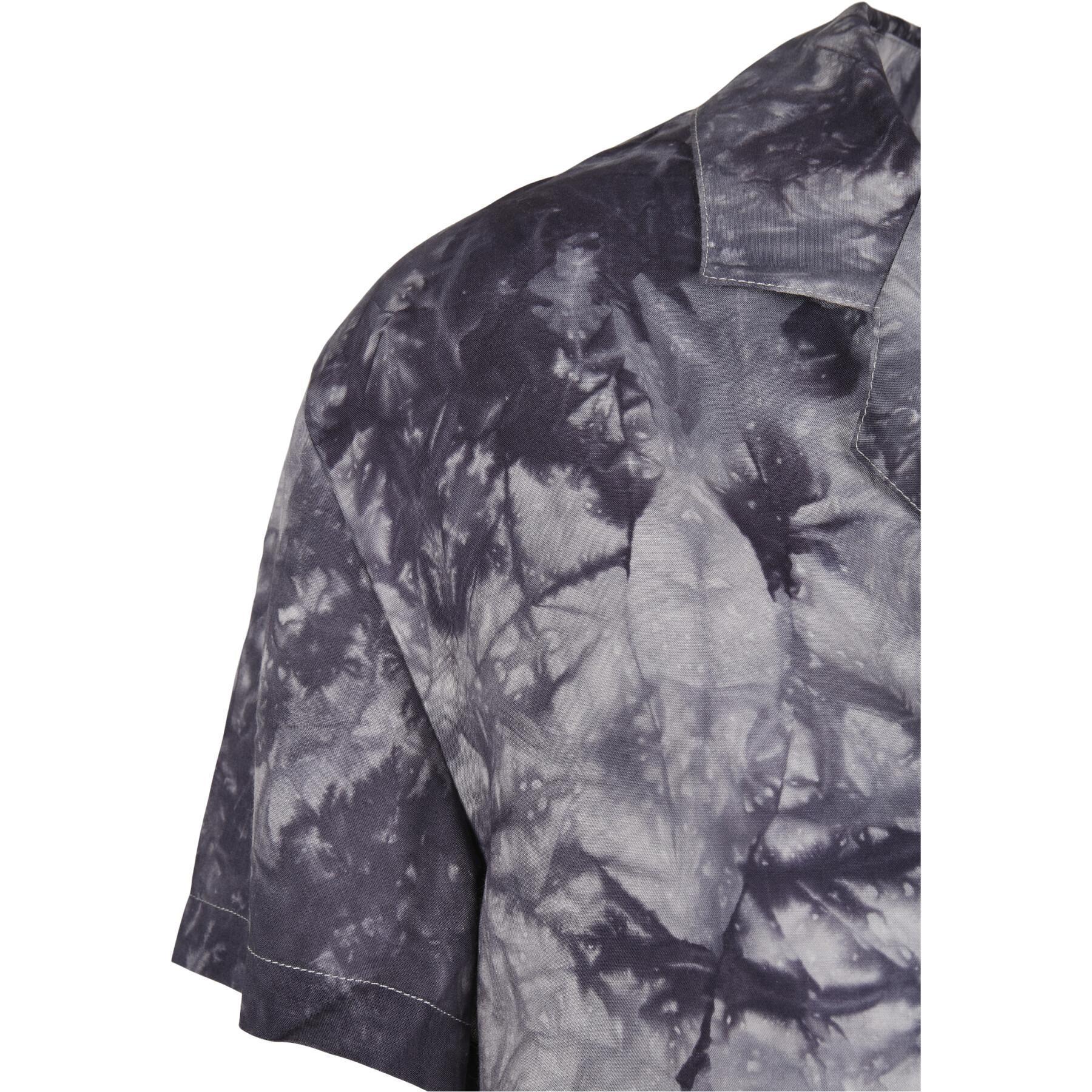 Camisa de mujer Urban Classics viscose tie dye resort (Grandes tailles)