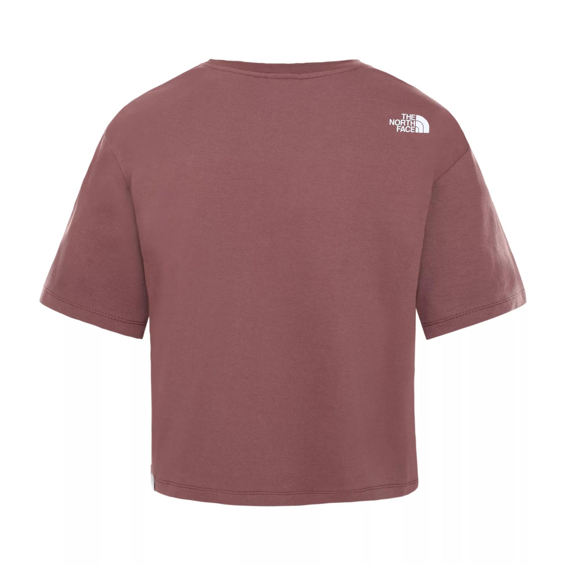 Camiseta de mujer The North Face Cropp Simple Dome