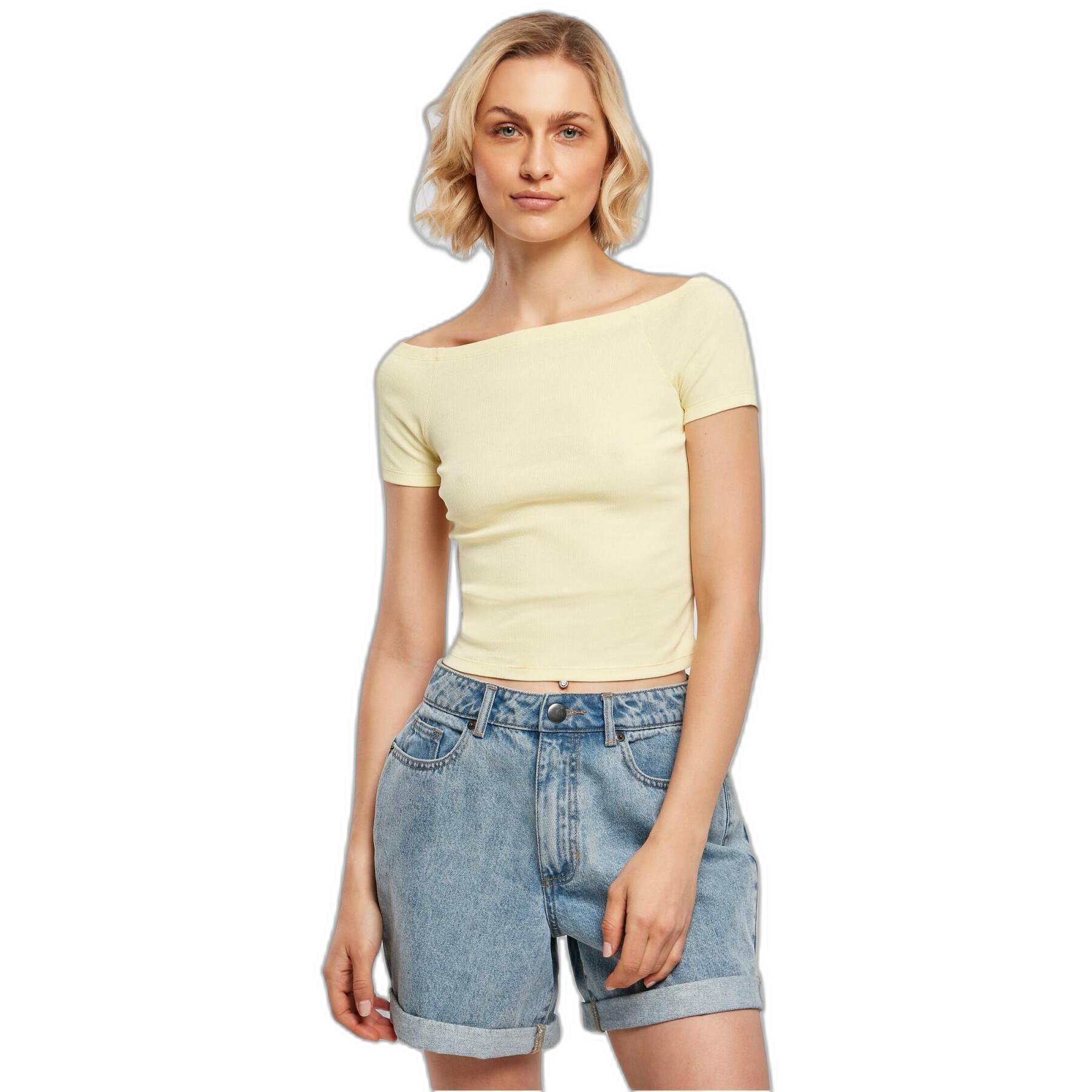 Camiseta de mujer sin hombros Urban Classics GT - Camisetas - Camisetas y  camisetas sin mangas - Ropa de mujer