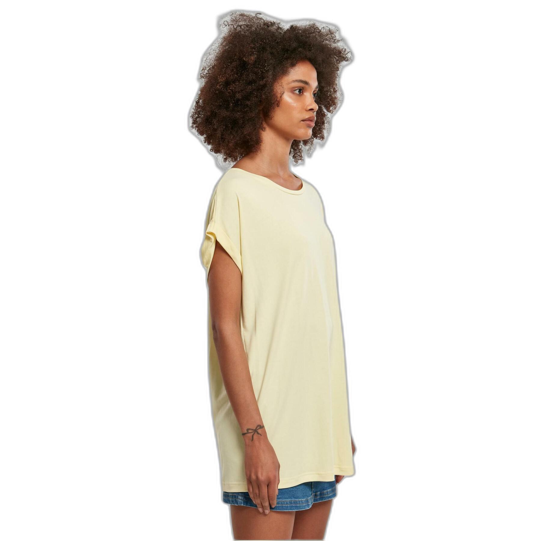 Camiseta de mujer con hombros al aire de modal Urban Classics
