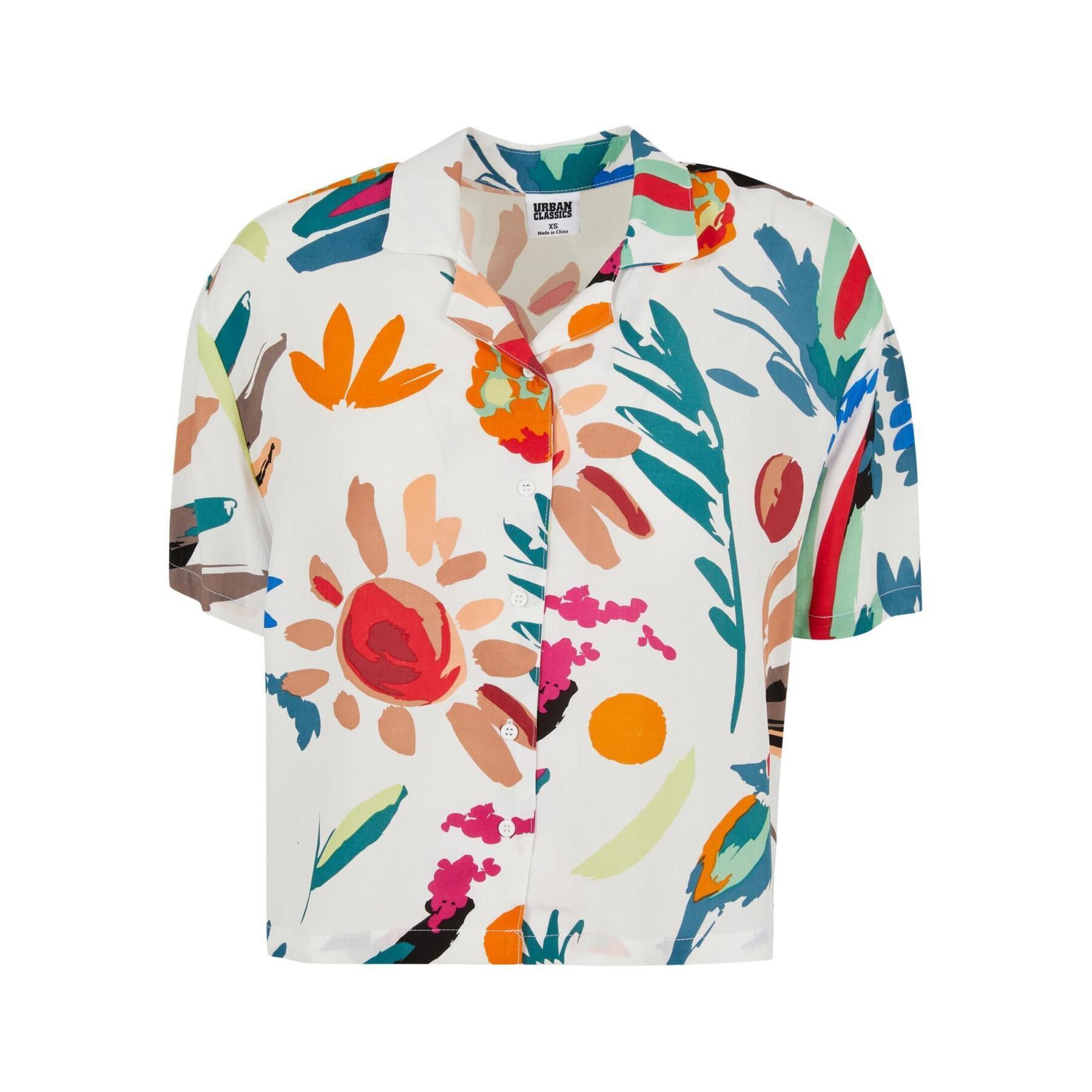 Camisa de mujer Urban Classics viscose resort - Camisas - Ropa de mujer