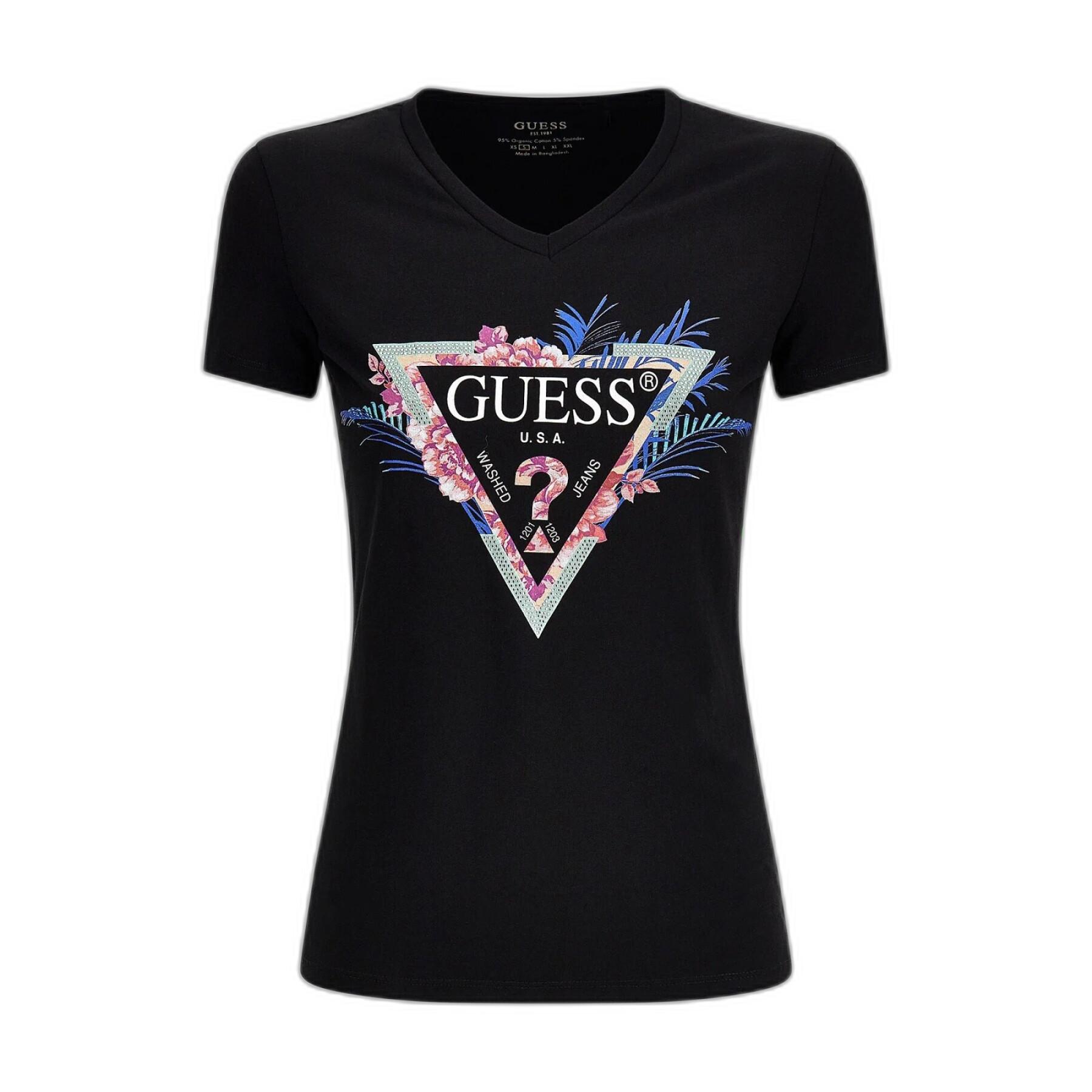 Camiseta de manga corta para mujer Guess Kathe