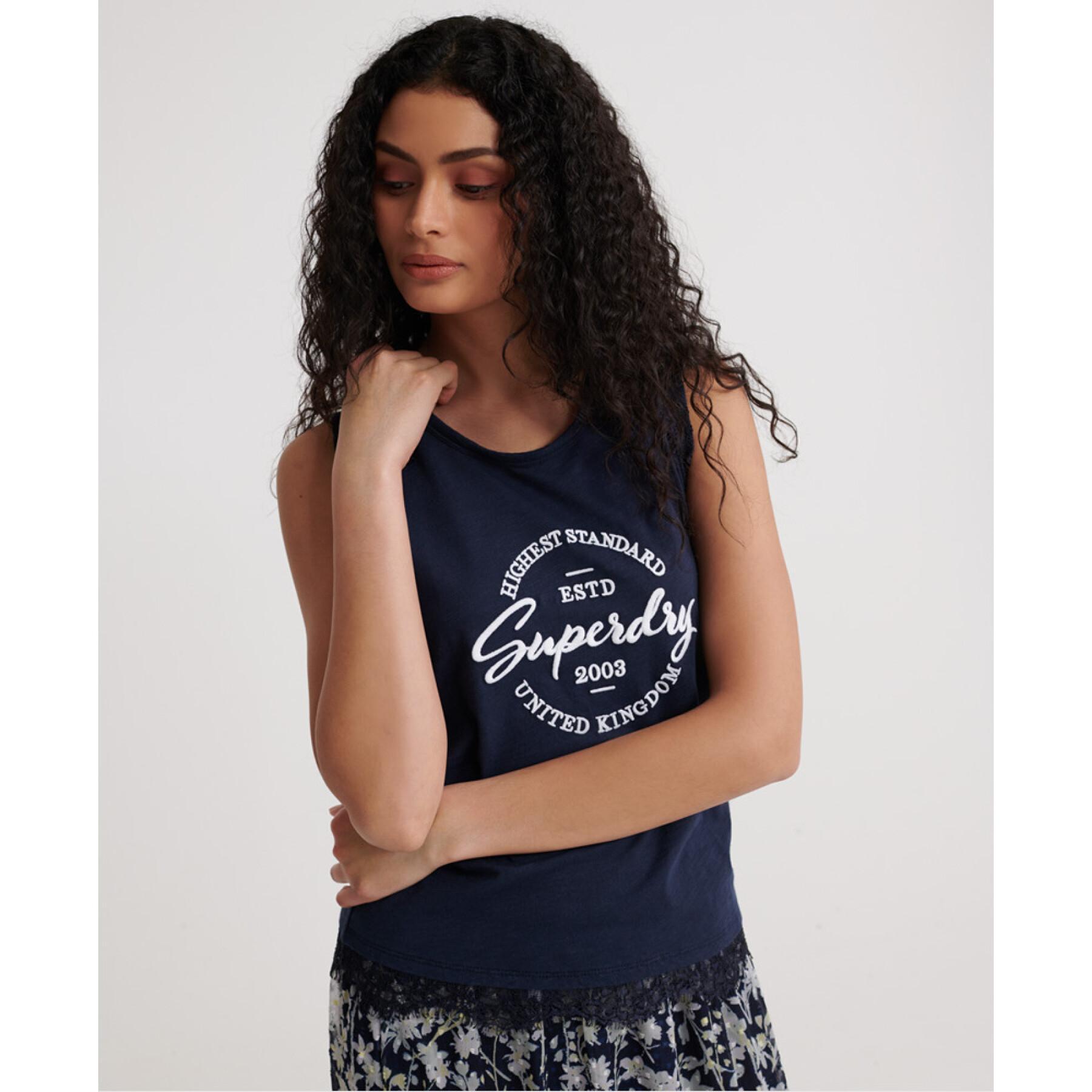 Camiseta de tirantes mujer Superdry Jessica Graphic