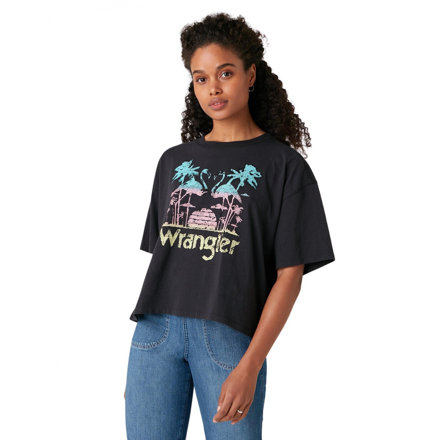 Camiseta mujer Wrangler Boxy