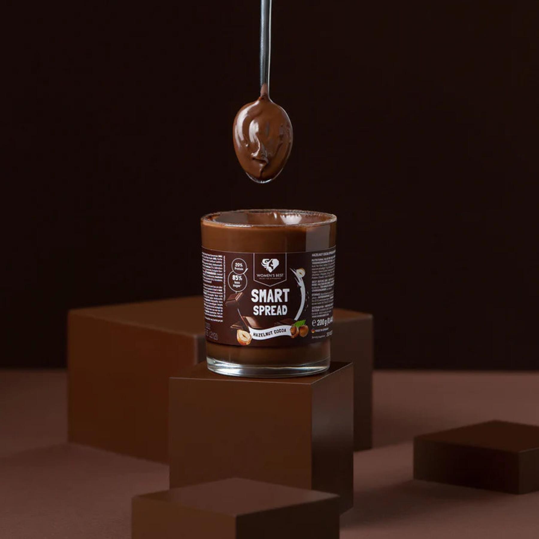 Caja de 6 proteínas para untar con sabor a chocolate Women's Best Smart 200 g