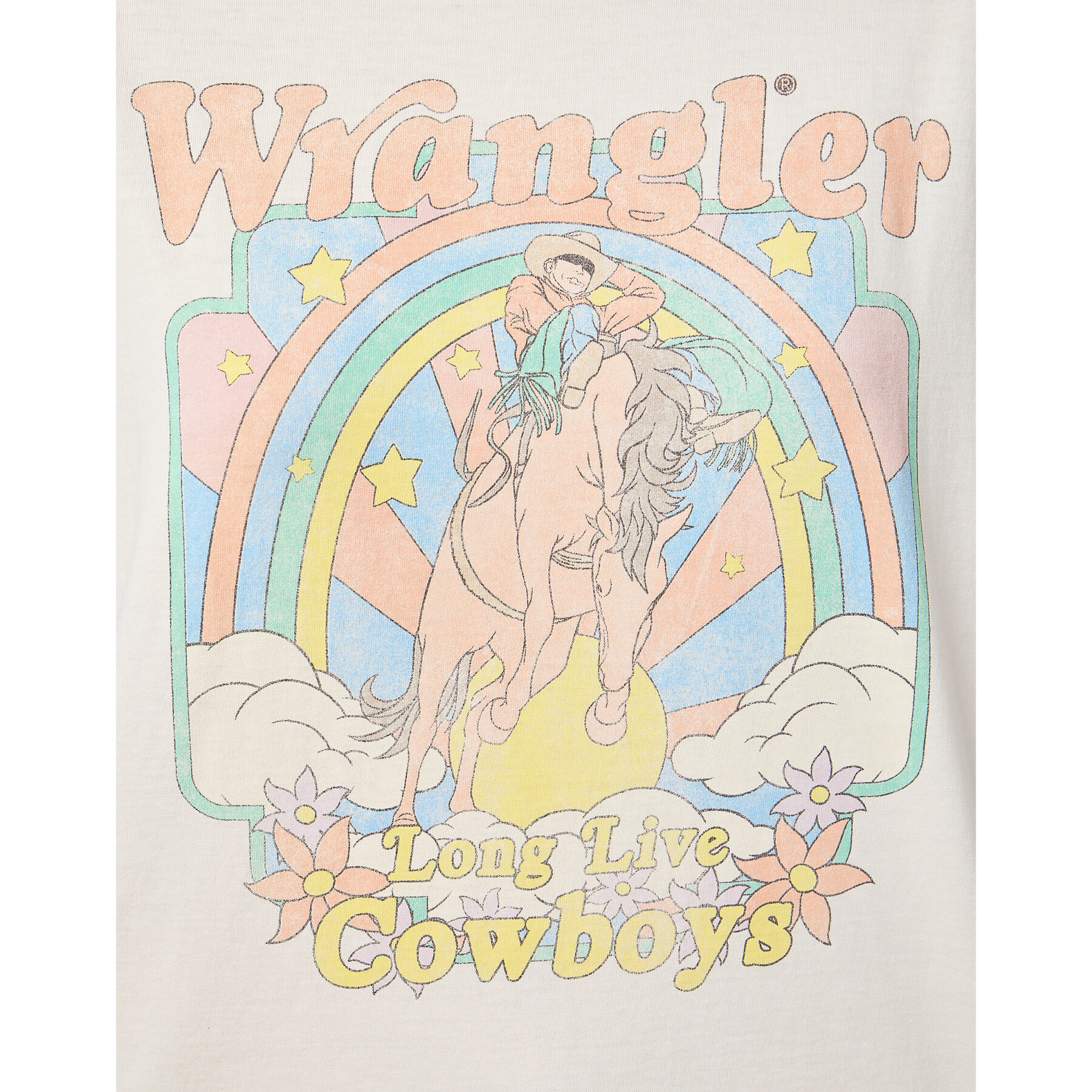 Camiseta mujer Wrangler Girlfriend Vintage