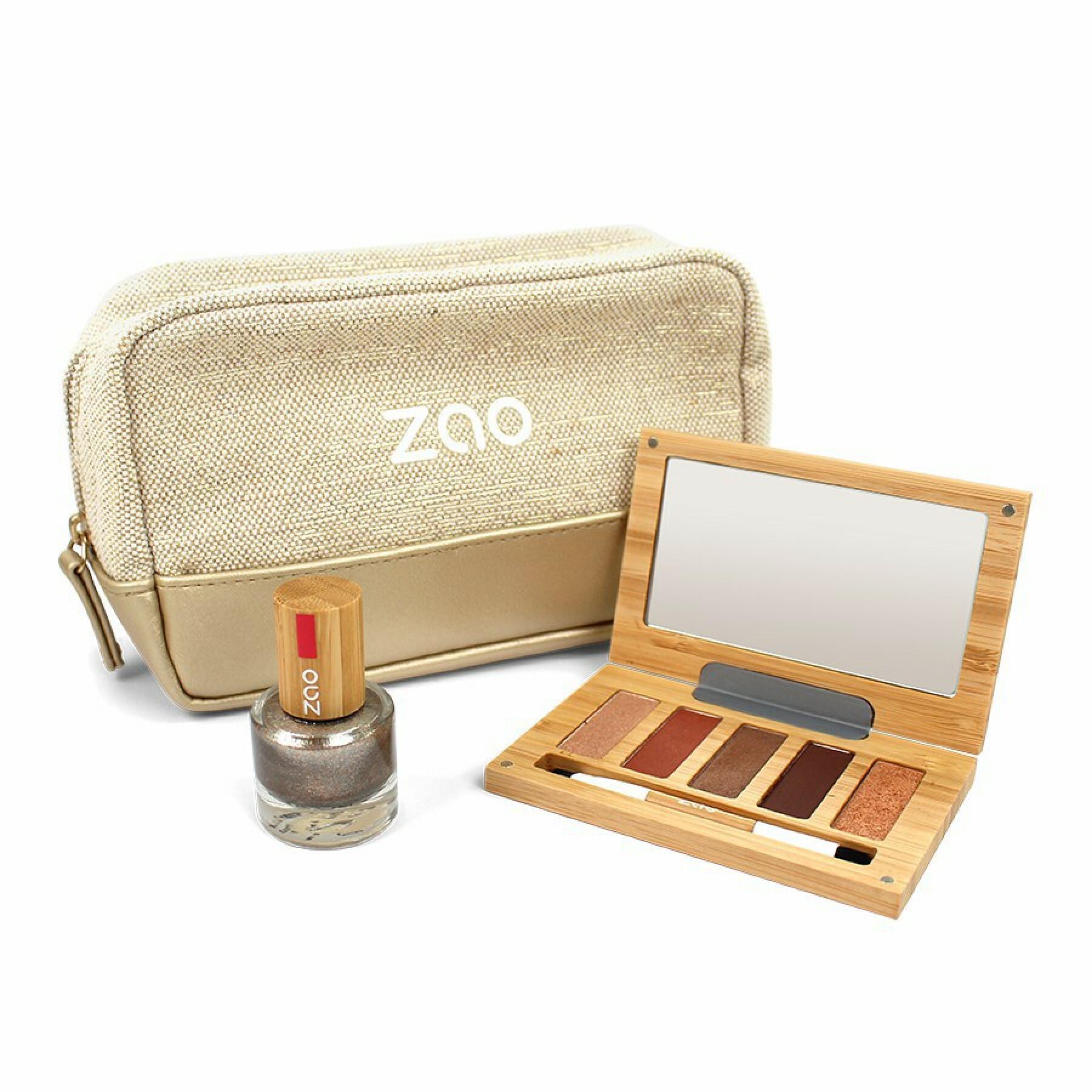 Kit de maquillaje para mujeres Zao Warm & Glow