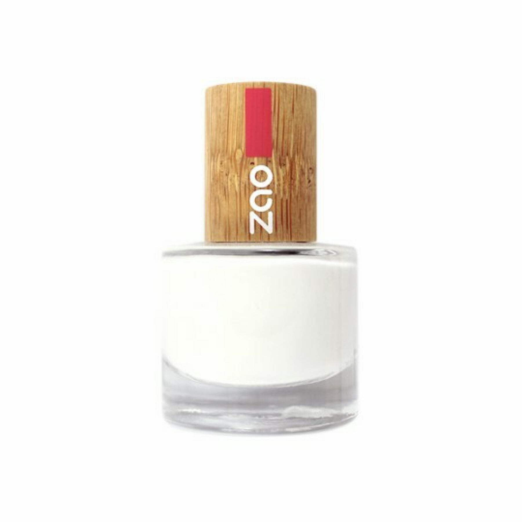 Esmalte de uñas manicura francesa 641 mujer blanca Zao - 8 ml