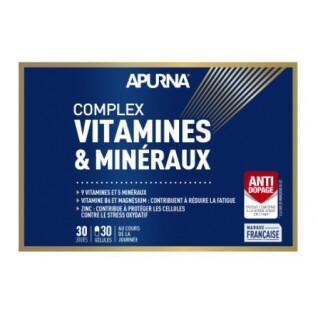 Complemento alimenticio, 30 cápsulas Apurna Complexe Vitamines/Mineraux