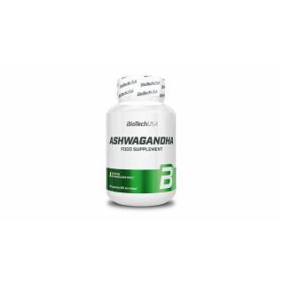 Paquete de 12 botes de vitamina Biotech USA ashwagandha - 60 Gélul