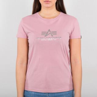 Camiseta de mujer Alpha Industries New Basic Foil Print