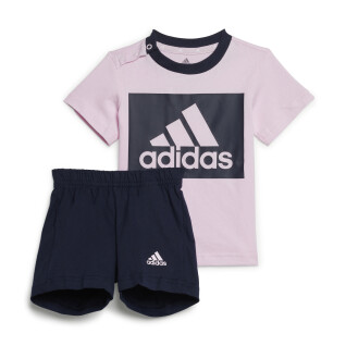 Conjunto de camiseta y pantalón corto para niños adidas Essentials