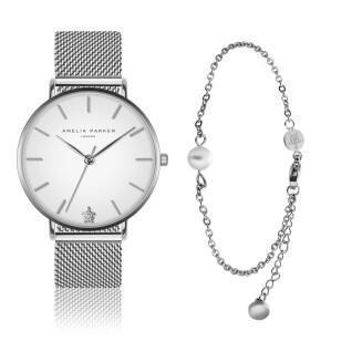 Reloj y pulsera de mujer Amelia Parker Pure