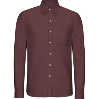 Camisa Colorful Standard Organic Oxblood Red