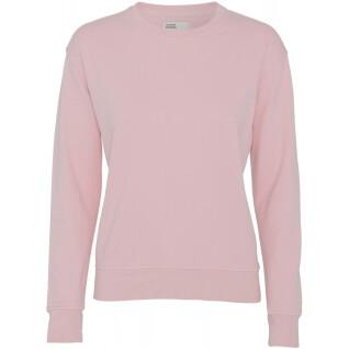 Jersey de cuello redondo para mujer Colorful Standard Classic Organic faded pink