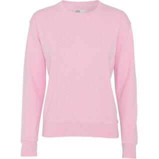 Jersey de cuello redondo para mujer Colorful Standard Classic Organic flamingo pink