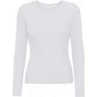 Camiseta de manga larga para mujer Colorful Standard Organic optical white