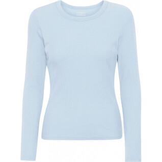Camiseta de manga larga para mujer Colorful Standard Organic polar blue