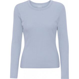 Camiseta de manga larga para mujer Colorful Standard Organic powder blue
