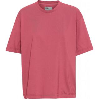 Camiseta de mujer Colorful Standard Organic oversized raspberry pink