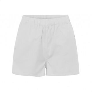 Pantalones cortos de sarga para mujer Colorful Standard Organic optical white