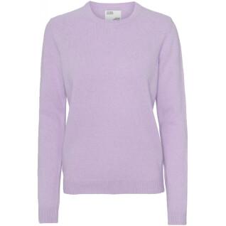 Jersey de lana de cuello redondo para mujer Colorful Standard Classic Merino soft lavender