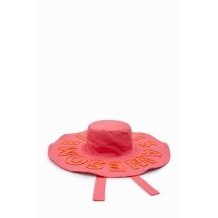 Sombrero de ala ancha para mujer Desigual Life is Awesome
