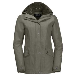 Chaqueta impermeable para mujer Jack Wolfskin Park Avenue