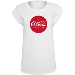 Camiseta mujer Urban Classic coca cola round logo