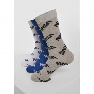 Calcetines Mister Tee allover 3-pa