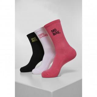 Calcetines Mister Tee girl gang (3pcs)