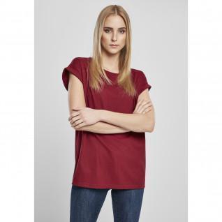Camiseta de mujer Urban Classics organic extended shoulder (grandes tailles)