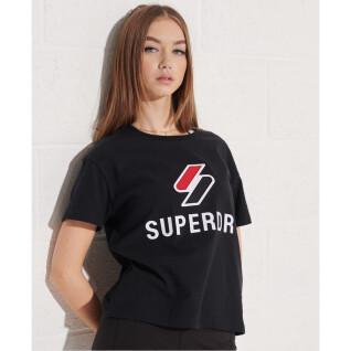Camiseta clásica de mujer Superdry Sportstyle