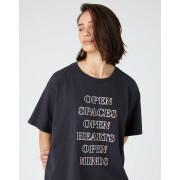 Camiseta de mujer de gran tamaño Wrangler Worn