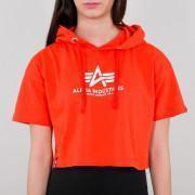 Camiseta con capucha mujer Alpha Industries Basic COS
