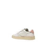 Zapatillas de deporte para mujeres Autry Medalist LL16 Leather White Pink