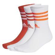 Calcetines cortos adidas 3-Stripes (x3)