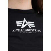 Camiseta crop anudada de mujer Alpha Industries