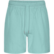 Pantalones cortos de sarga Colorful Standard Organic Twill Teal Blue