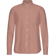 Camisa con botones Colorful Standard Organic Rosewood Mist