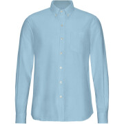 Camisa con botones Colorful Standard Organic Seaside Blue