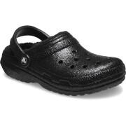 Zuecos para mujer Crocs Classic Glitter Lined