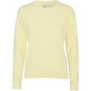 Jersey de cuello redondo para mujer Colorful Standard Classic Organic soft yellow