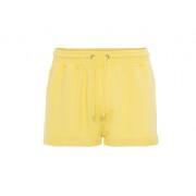 Pantalón corto de mujer Colorful Standard Organic lemon yellow
