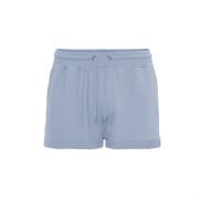 Pantalón corto de mujer Colorful Standard Organic powder blue