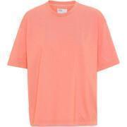 Camiseta de mujer Colorful Standard Organic oversized bright coral
