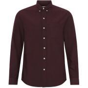 Camisa Colorful Standard Organic oxblood red