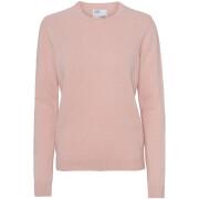 Jersey de lana con cuello redondo para mujer Colorful Standard Classic Merino faded pink 2020 color