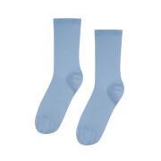 Calcetines de mujer Colorful Standard Classic Organic steel blue