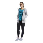Sudadera con capucha para mujer Reebok CrossFit® Full-Zip
